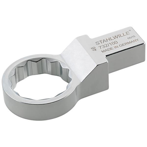 Stahlwille 732/100 SW 30 Ring-Einsteckwerkzeug 22x28 mm