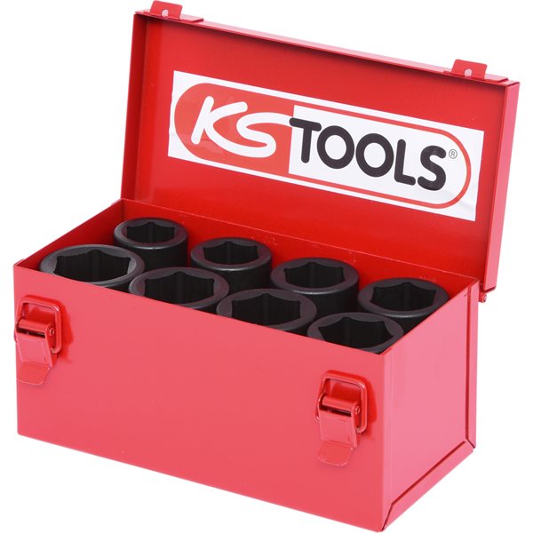 KS-Tools 515.0510 3/4" 6kant-Kraft-Stecknuss-Sat 