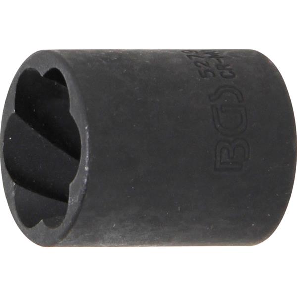 BGS 5279 Twist Socket (Spiral Profile) / Screw Ext ractor, 10 mm (3/8") Drive, 19 mm
