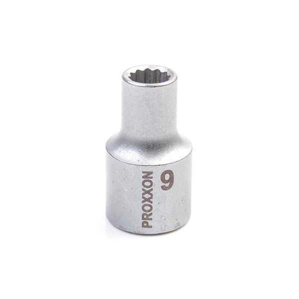 Proxxon 23304 Sockets for XZN-screws 1/2", 9 mm 