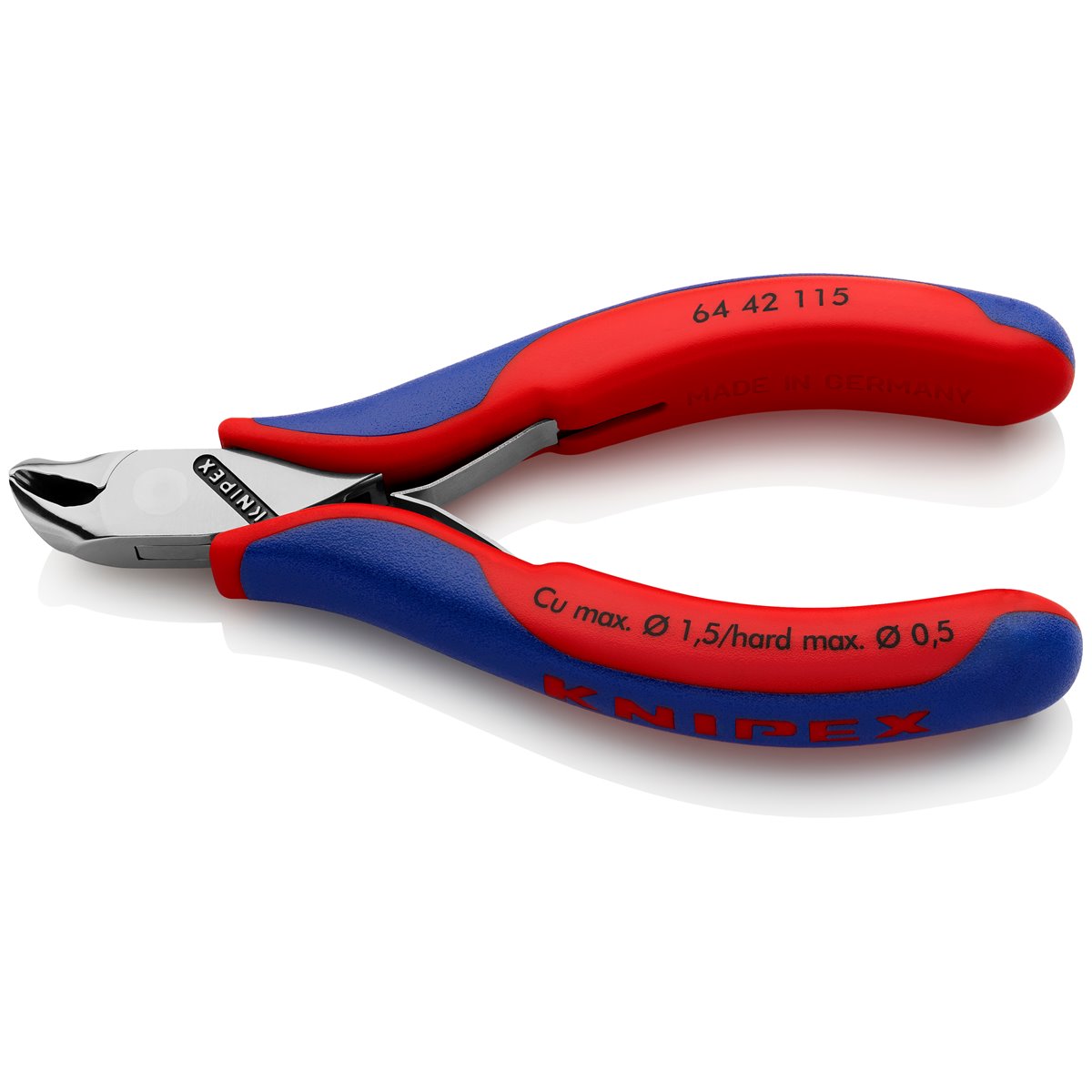 Knipex 64 42 115 OBLIQUE CUTTING NIPPERS 