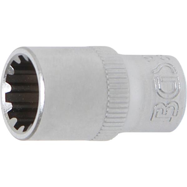 BGS 10109 Steckschlüssel-Einsatz Gear Lock, Antrie b Innenvierkant 6,3 mm (1/4"), SW 9 mm