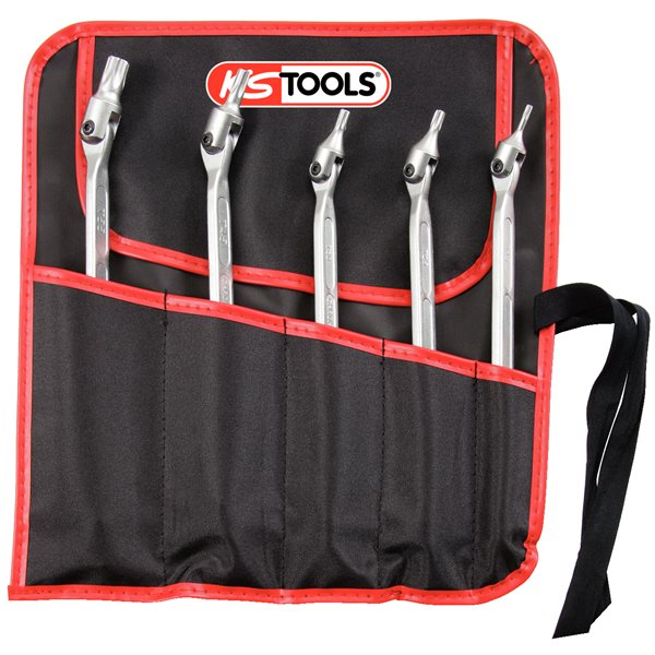 KS-Tools 517.0320 TX-Doppel-Gelenkschlüssel-Satz,5 