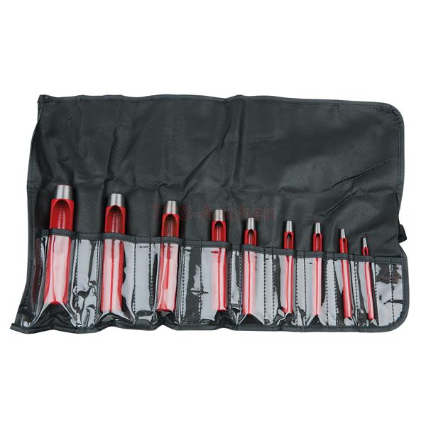 KS-Tools 129.2111 Round hole punch set, 9 pcs 