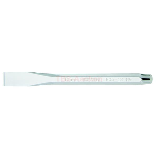 KS-Tools 156.0162 Flat chisel, octagonal shaft, 13 0mm