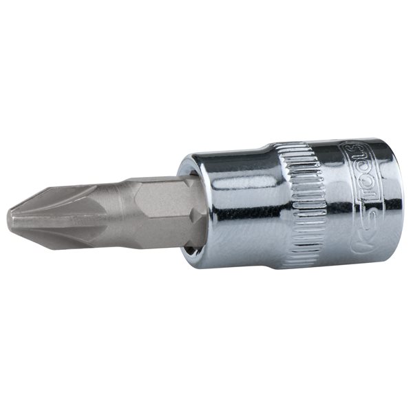KS-Tools 918.3878 3/8" CHROME+ Bit-Stecknuss,PZ2 