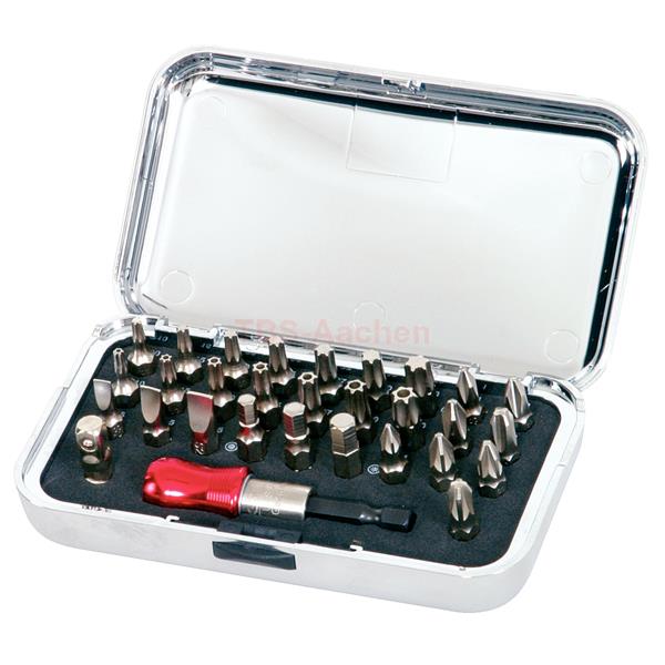 KS-Tools 911.2070 1/4" CHROME+ Bit-Satz,30-tlg." 