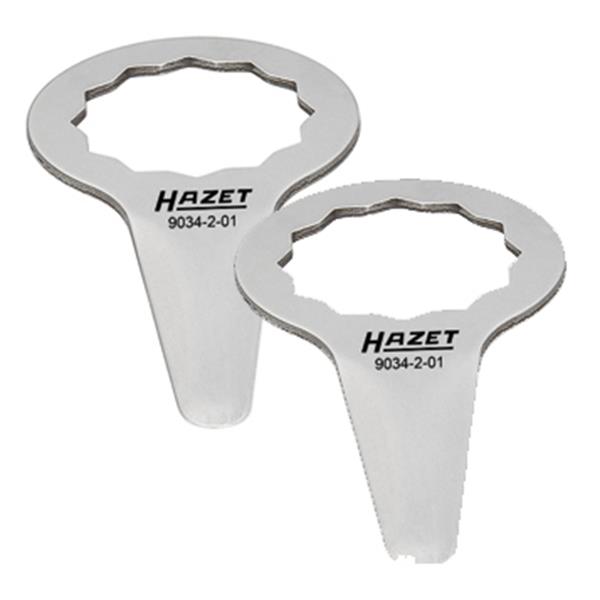 Hazet 9034-2-01/2 Ausglasmessergerade 2 Stk.