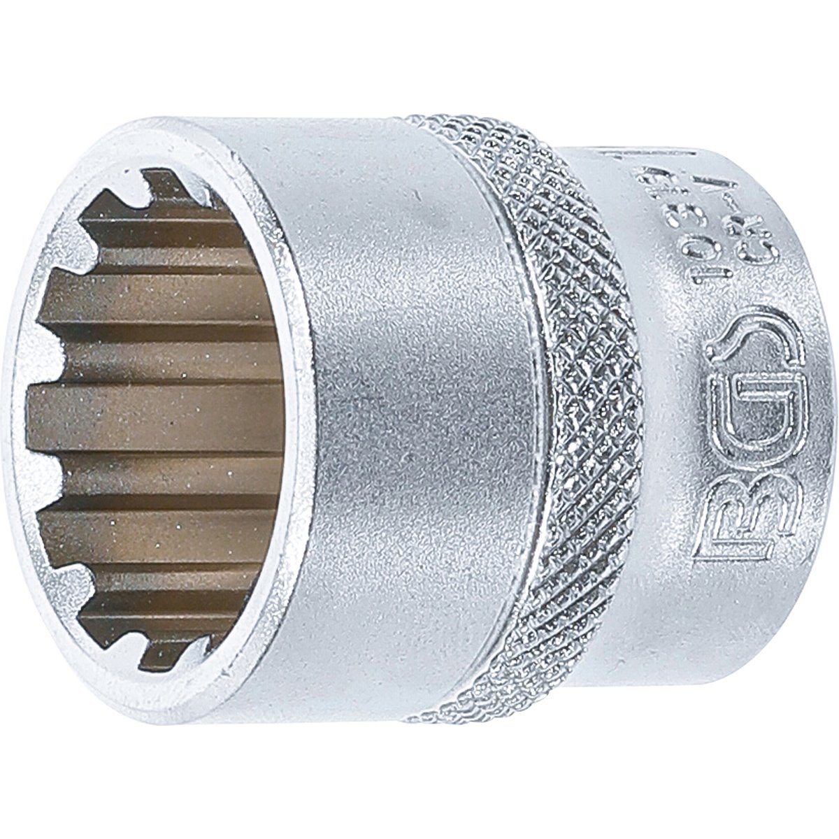 BGS 10319 Socket, Gear Lock, deep, 10 mm (3/8") Dr ive, 19 mm