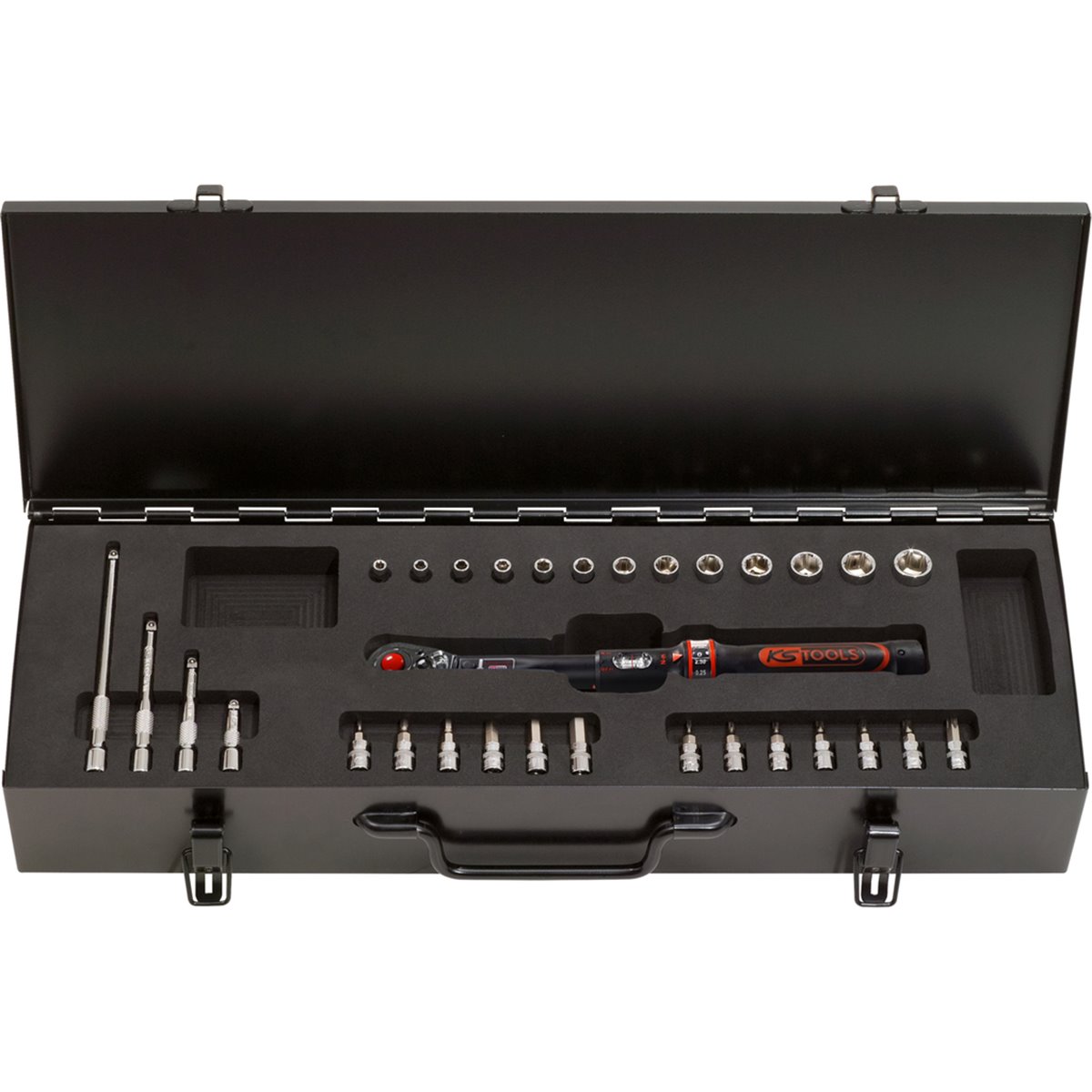 KS-Tools 516.1515 1/4" Drehmomentschlüssel-Satz ERGOTORQUE®precision