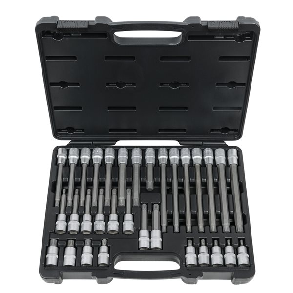 KS-Tools 911.4530 1/2" RIBE Bit-Stecknuss-Satz 32t 2-tlg.