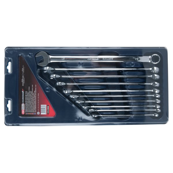 KS-Tools 519.0660 CHROME+ Ringmaulschlüssel-Satz X 