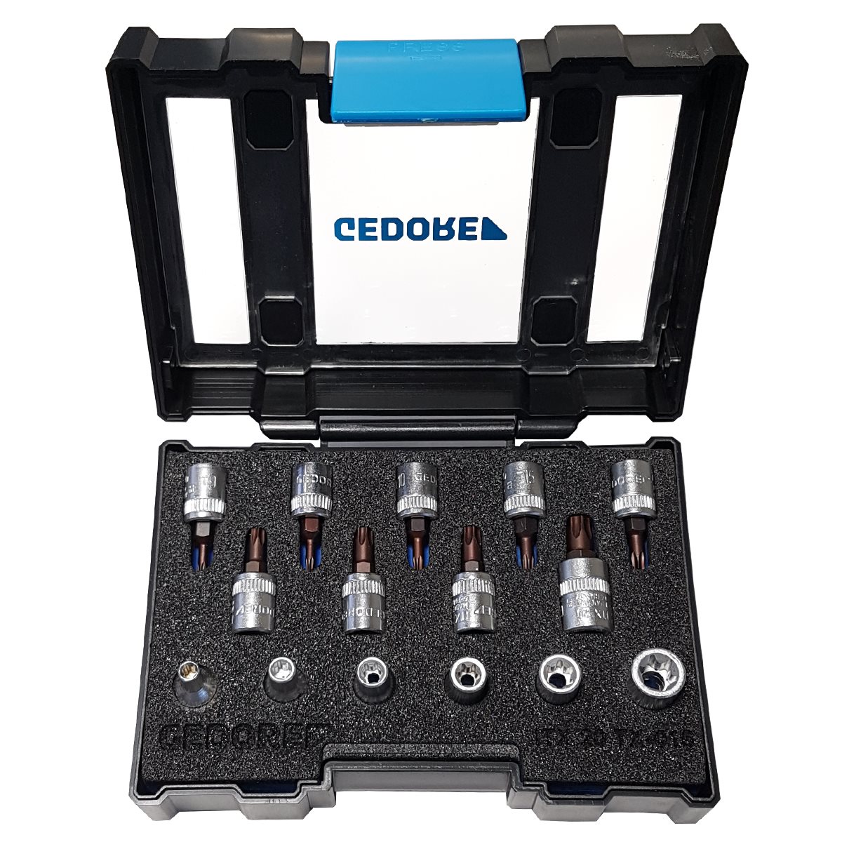 Gedore ITX 20 TX-015 Screwdriver bit socket set 1/ 4" 15 pcs TORX