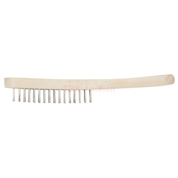 KS-Tools 201.2311 Steel hand wire brush 4 rowed, 2 90mm