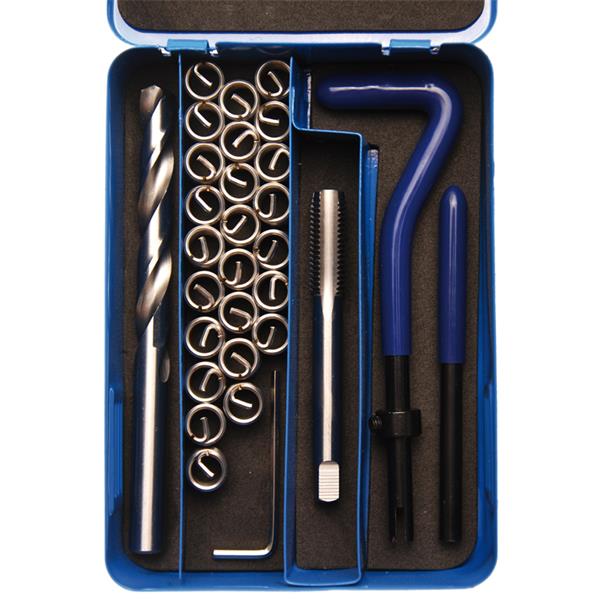 BGS 1955 Thread Repair Kit, M10 x 1.5 mm, 29 pcs. 