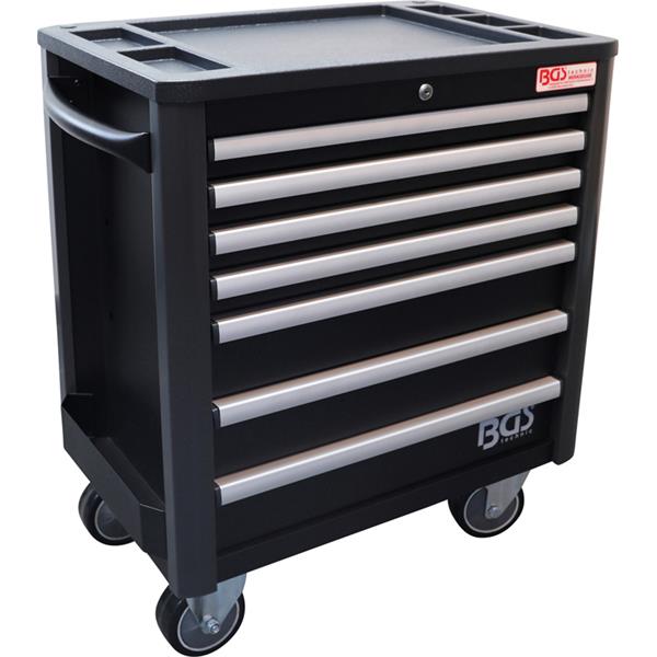 BGS 4102 Workshop Trolley, 7 Drawers, extra low to tal Height, empty