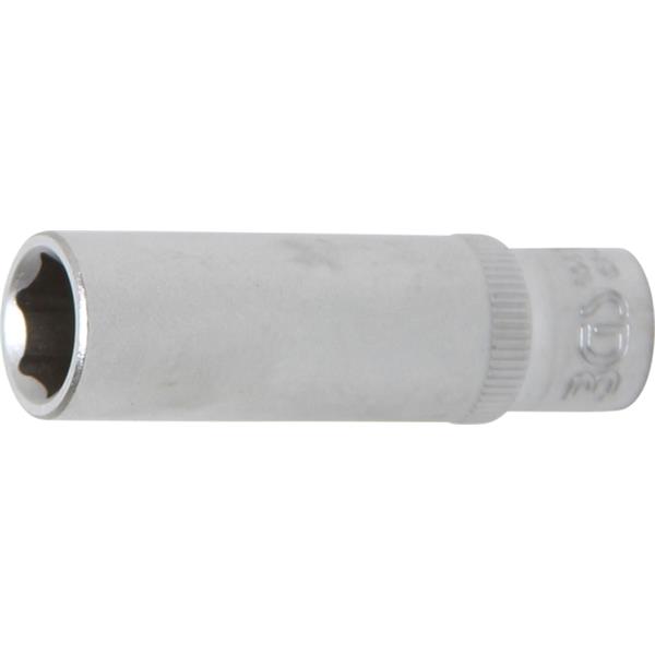 BGS 10672 Socket, Hexagon, deep, 6.3 mm (1/4") Dri ve, 3/8"
