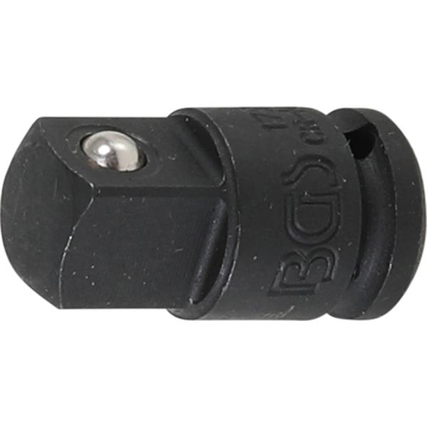 BGS 172 Impact Socket Adaptor, internal square 6.3 mm (1/4") - external square 10 mm (3/8")