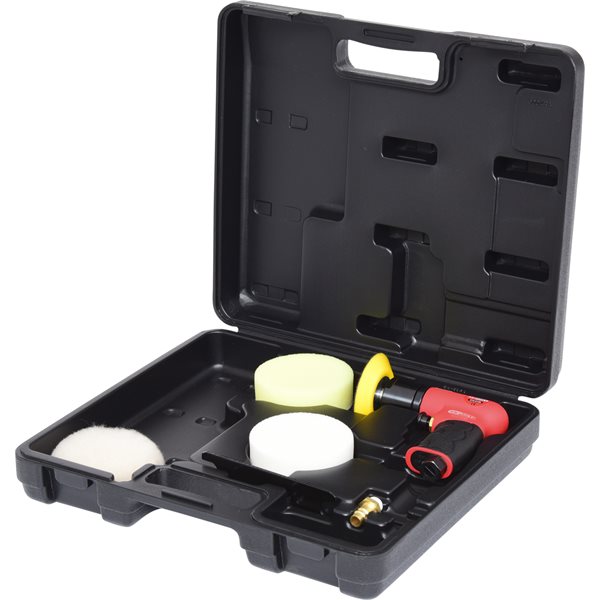 KS-Tools 515.5120 1/4" Mini-Druckluft-Polierer-S z, 5-tlg.