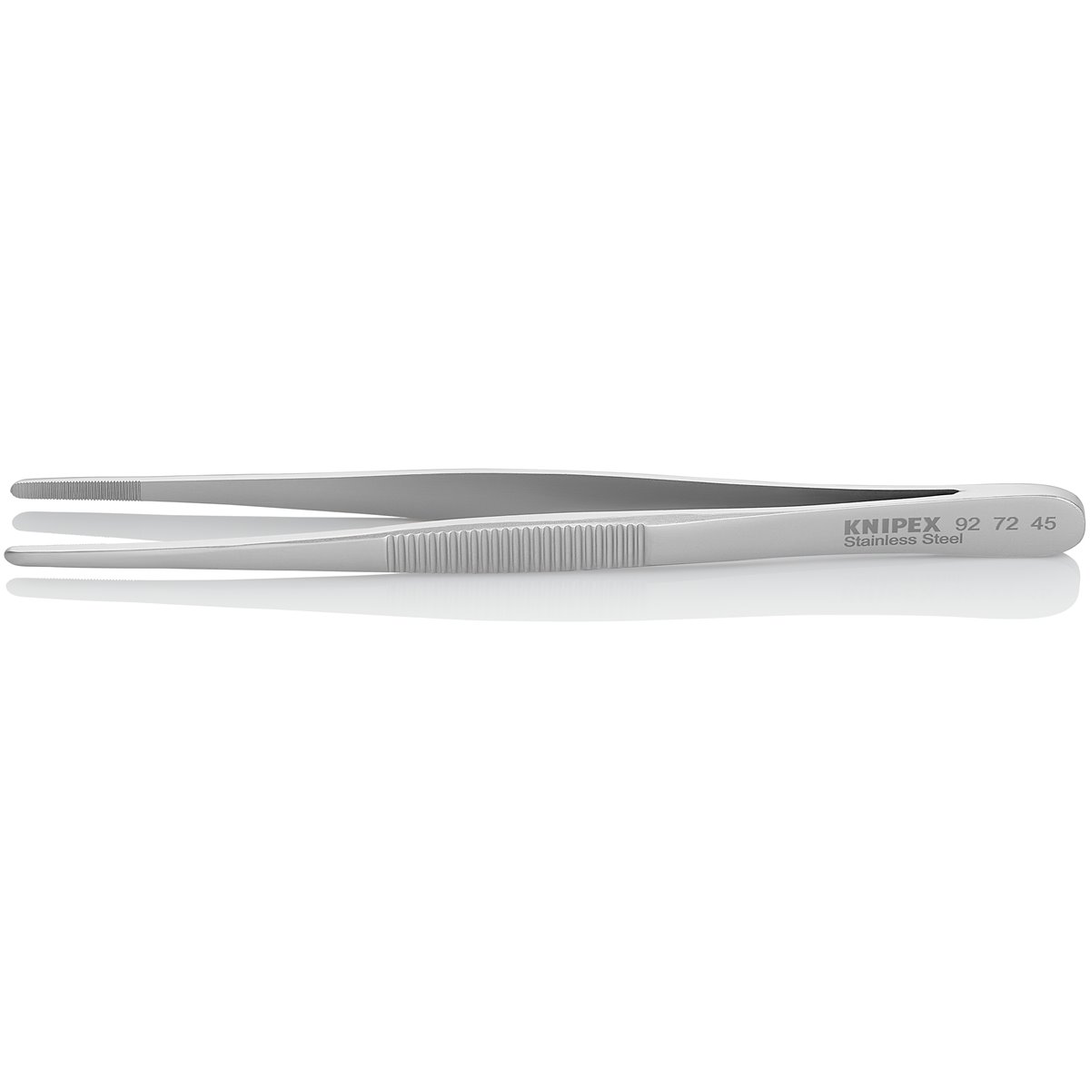 Knipex 92 72 45 Präzisionspinzette, stumpfe Spitz 