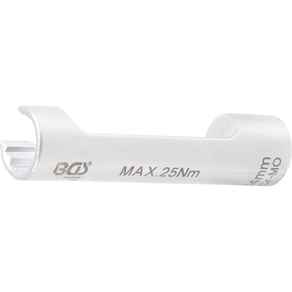 BGS 8469 Special Wrench for Injection Lines, for M ercedes-Benz, 10 mm (3/8") Drive, 14 mm