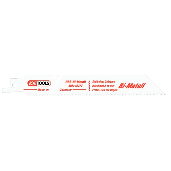 KS-Tools 129.4432 Stichsägeblatt,L=300mm,2,5mm,5-P 