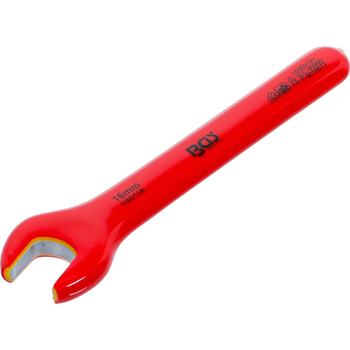 BGS 71066 VDE Single Open End Spanner, 16 mm 