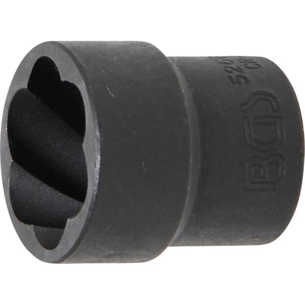 BGS 5268-22 Twist Socket (Spiral Profile) / Screw Extractor, 12.5 mm (1/2") Drive, 22 mm