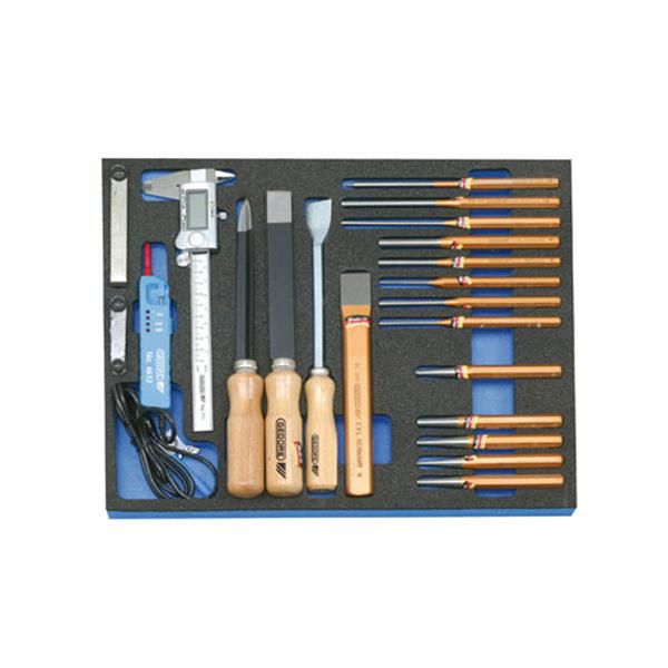 Gedore 2005 CT2-119 Tool set in 2/4 CT tool module , 21 pcs