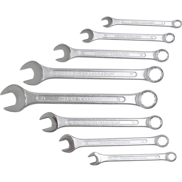 BGS 1193 Combination Spanner Set, 8 - 19 mm, 8 pcs .