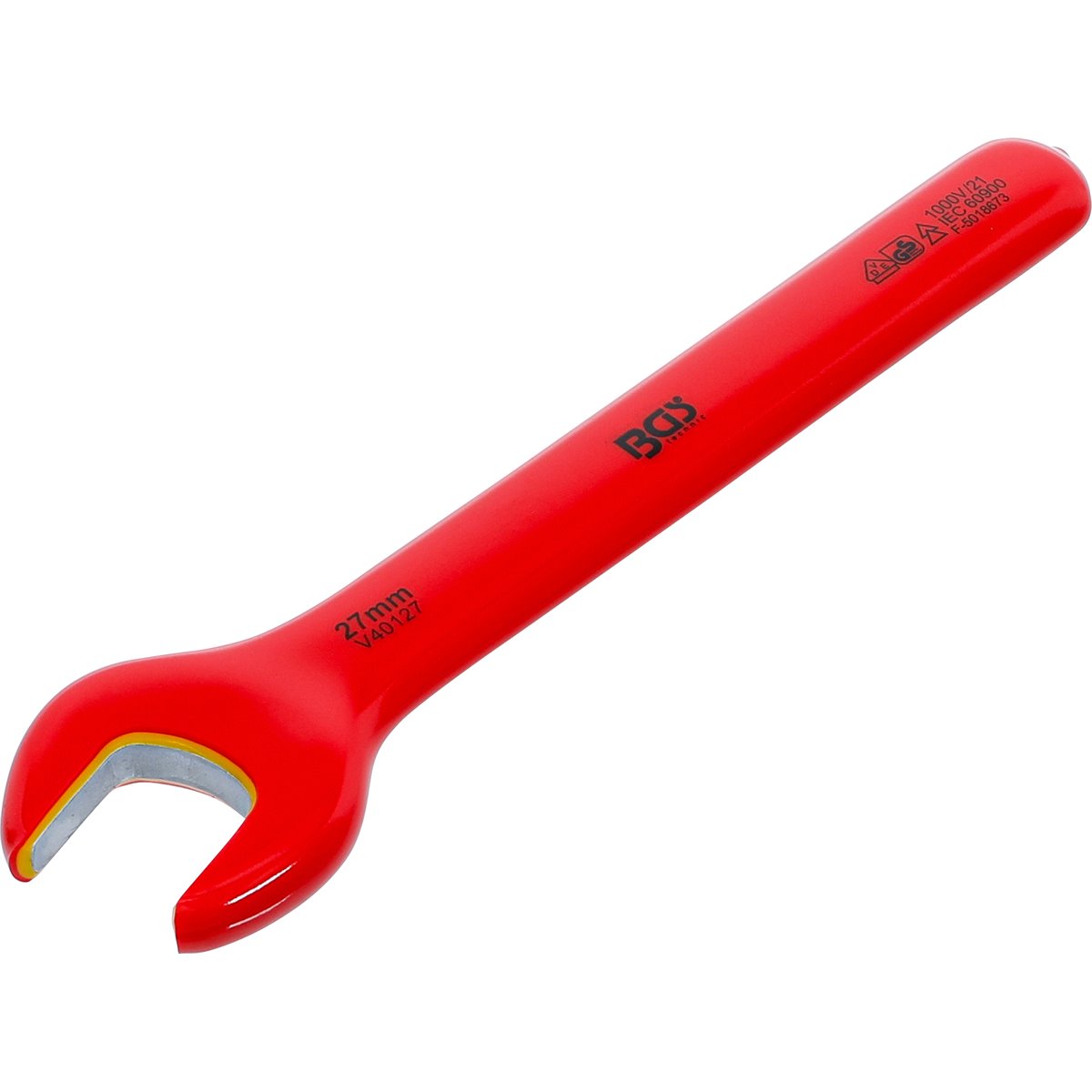 BGS 71077 VDE Single Open End Spanner, 27 mm 