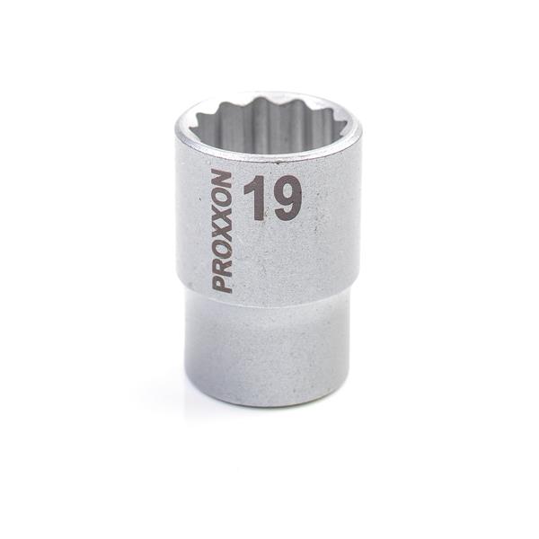 Proxxon 23312 Sockets for XZN-screws 1/2", 19 mm 