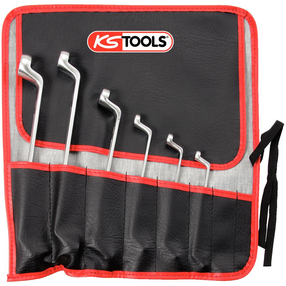 KS-Tools 911.0360 Doppelringschlüssel-Satz TX-E 6-teilig
