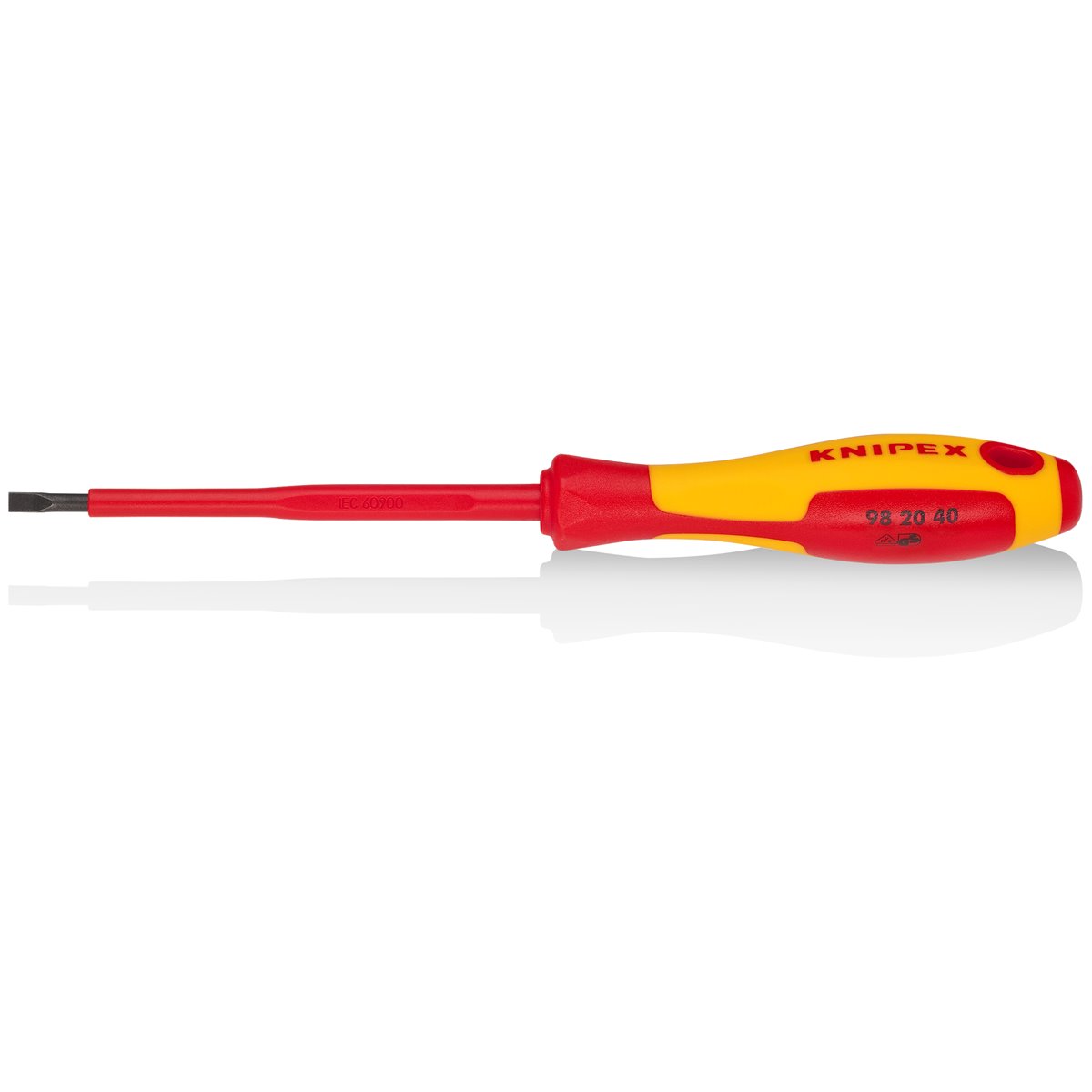 Knipex 98 20 40 Schraubendreher 4,0 mm 