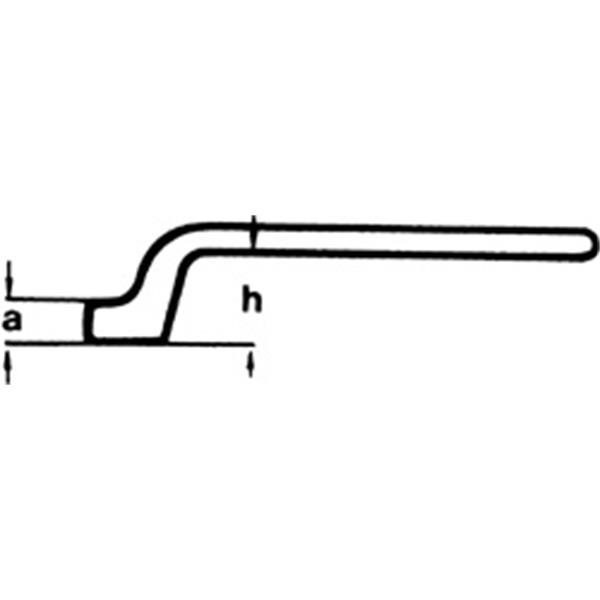 Knipex 98 01 17 Einringschlüssel