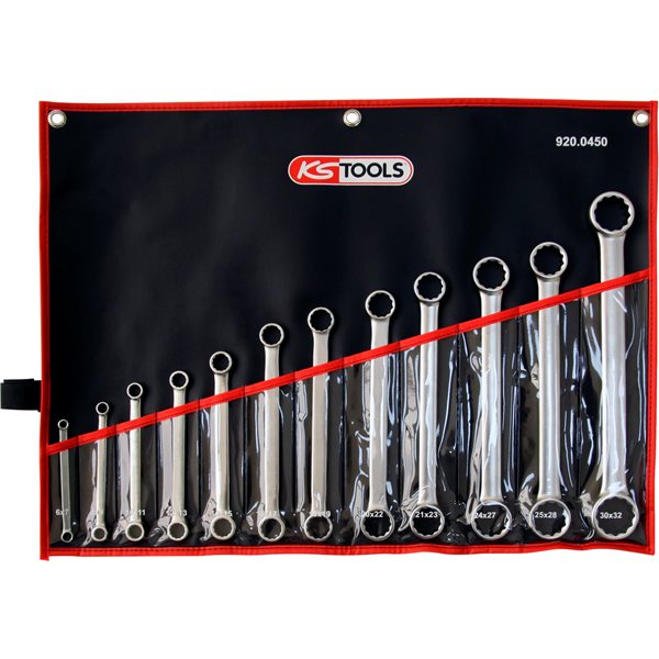 KS-Tools 920.0450 ULTIMATE+Doppelringschlüssel-Sat 