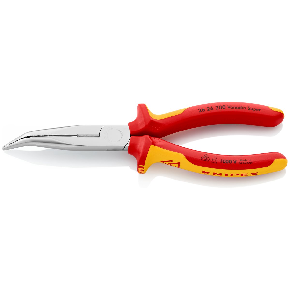 Knipex 26 26 200 SNIPE NOSE SIDE CUTTING PLIERS 