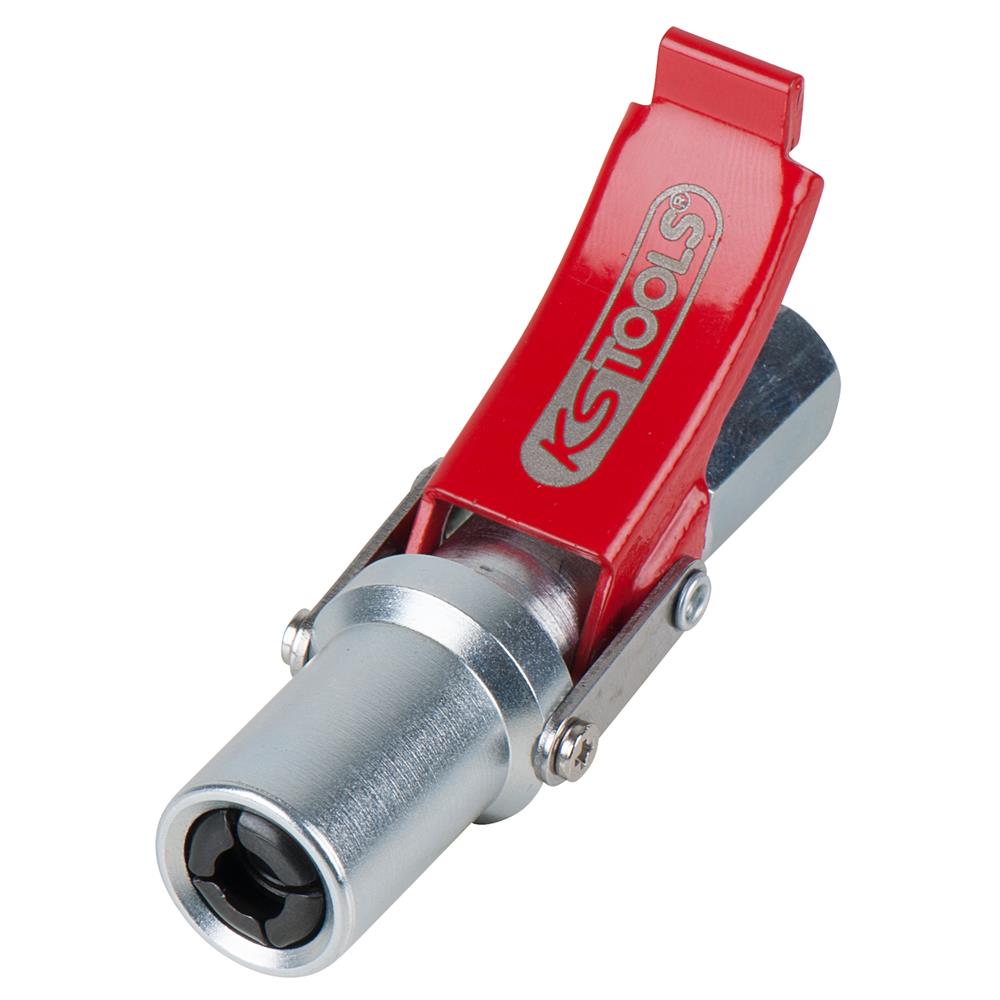 KS-Tools 980.1108 Quick-Lock coupling for grease g uns, M10x1,0