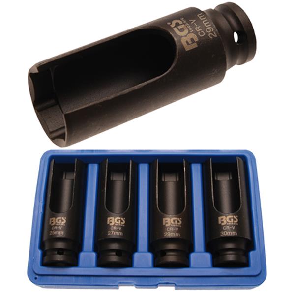 BGS 8351 Injector Socket Set, 4 pcs. 