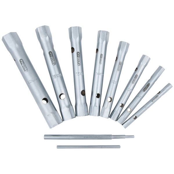 KS-Tools 518.0900 Rohrsteckschlüssel-Satz,10-tlg. 