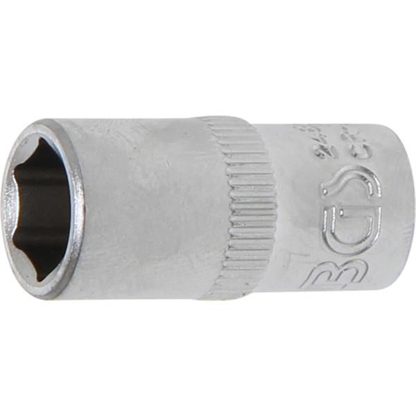 BGS 2480 Socket, Hexagon, 6.3 mm (1/4") Drive, 8 m m