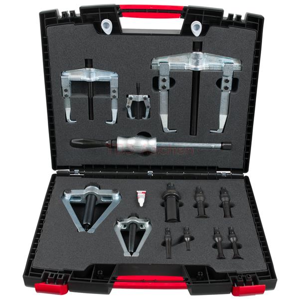 KS-Tools 660.0023 Precision internal extractor and puller set, 13 pcs, Ø10-75mm