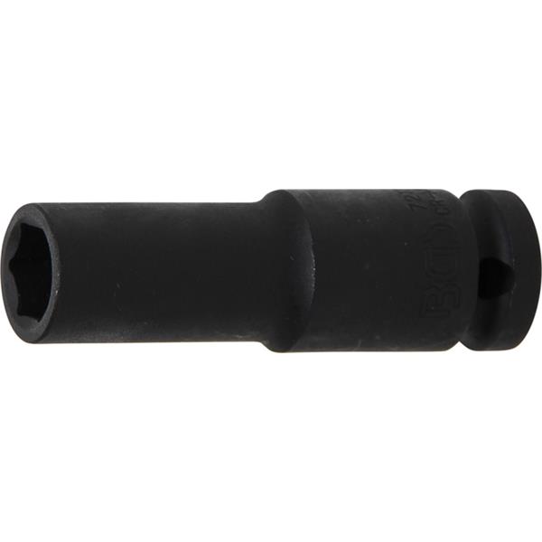 BGS 7213 Kraft-Steckschlüssel-Einsatz Sechskant, t ief, Antrieb Innenvierkant 12,5 mm (1/2"), SW 13 m
