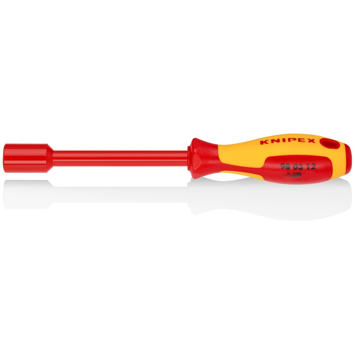 Knipex 98 03 12 Steckschlüssel mit Griff 12 mm 