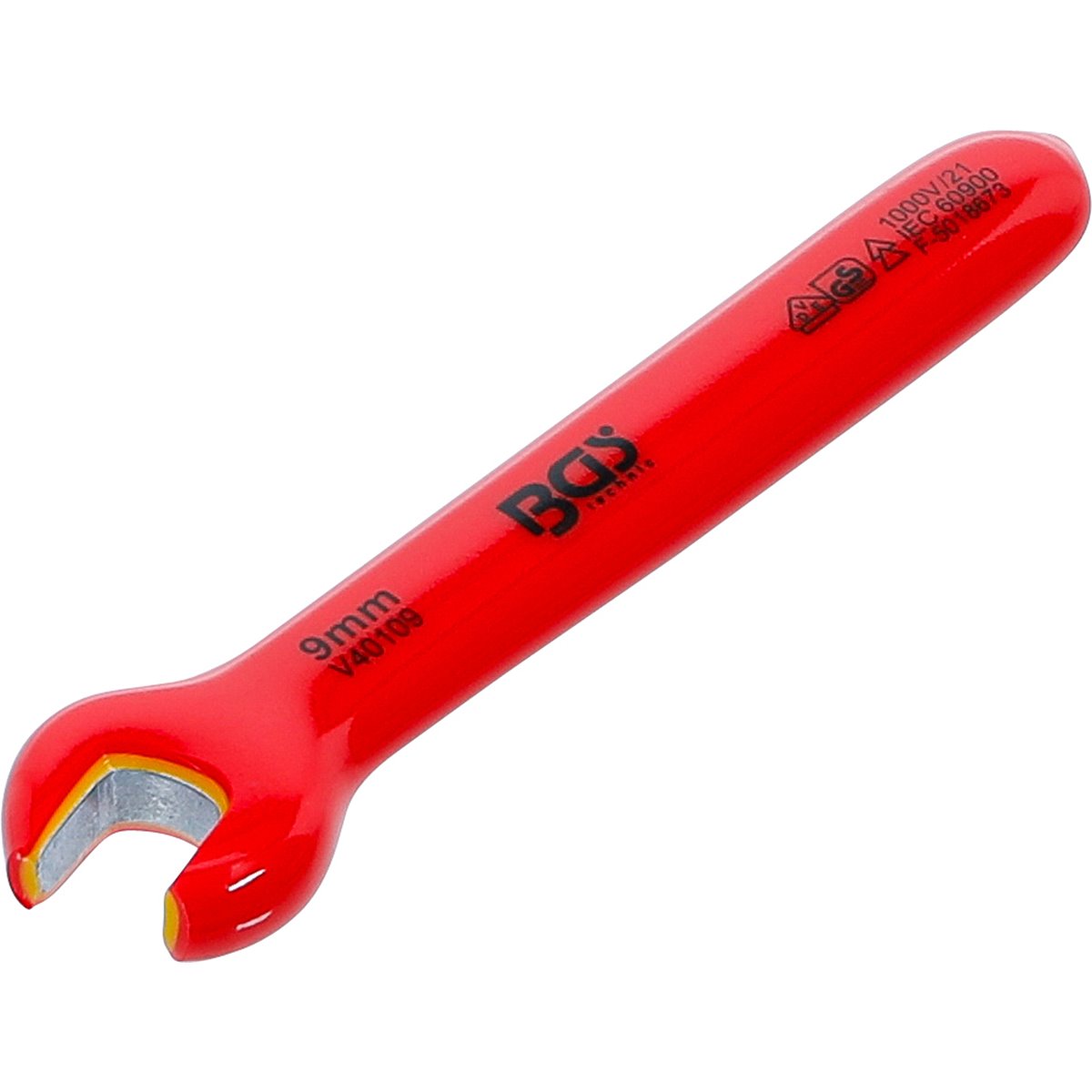 BGS 71059 VDE Single Open End Spanner, 9 mm 