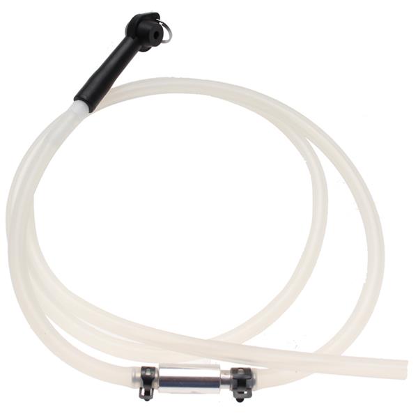 BGS 8897 Brake Bleeding Hose with Valve, 1.2 m 