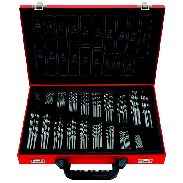 KS-Tools 330.1640 HSS-R Spiralbohrer-Satzr,170-tlg 
