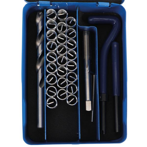 BGS 9428 Thread Repair Kit, M10 x 1.25 mm, 29 pcs. 