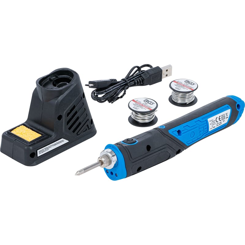 BGS 74485 Cordless Soldering Iron, 8 W, with Charg ing Station