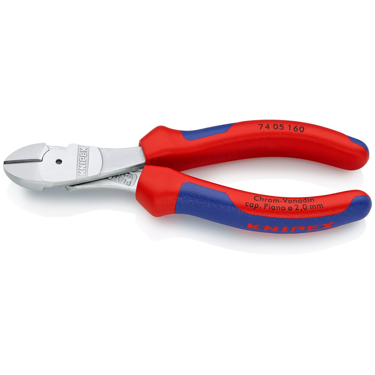 Knipex 74 05 160 DIAGONAL CUTTING NIPPERS 